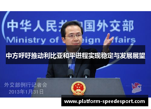 中方呼吁推动利比亚和平进程实现稳定与发展展望
