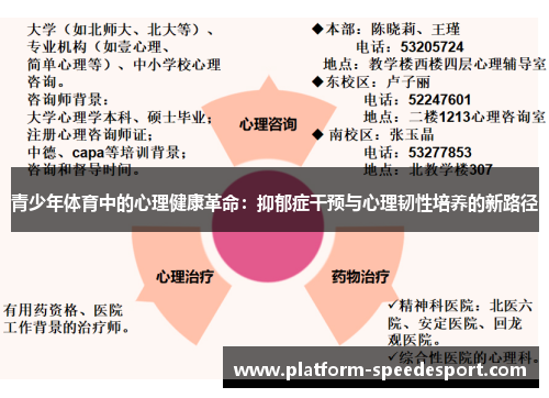青少年体育中的心理健康革命：抑郁症干预与心理韧性培养的新路径